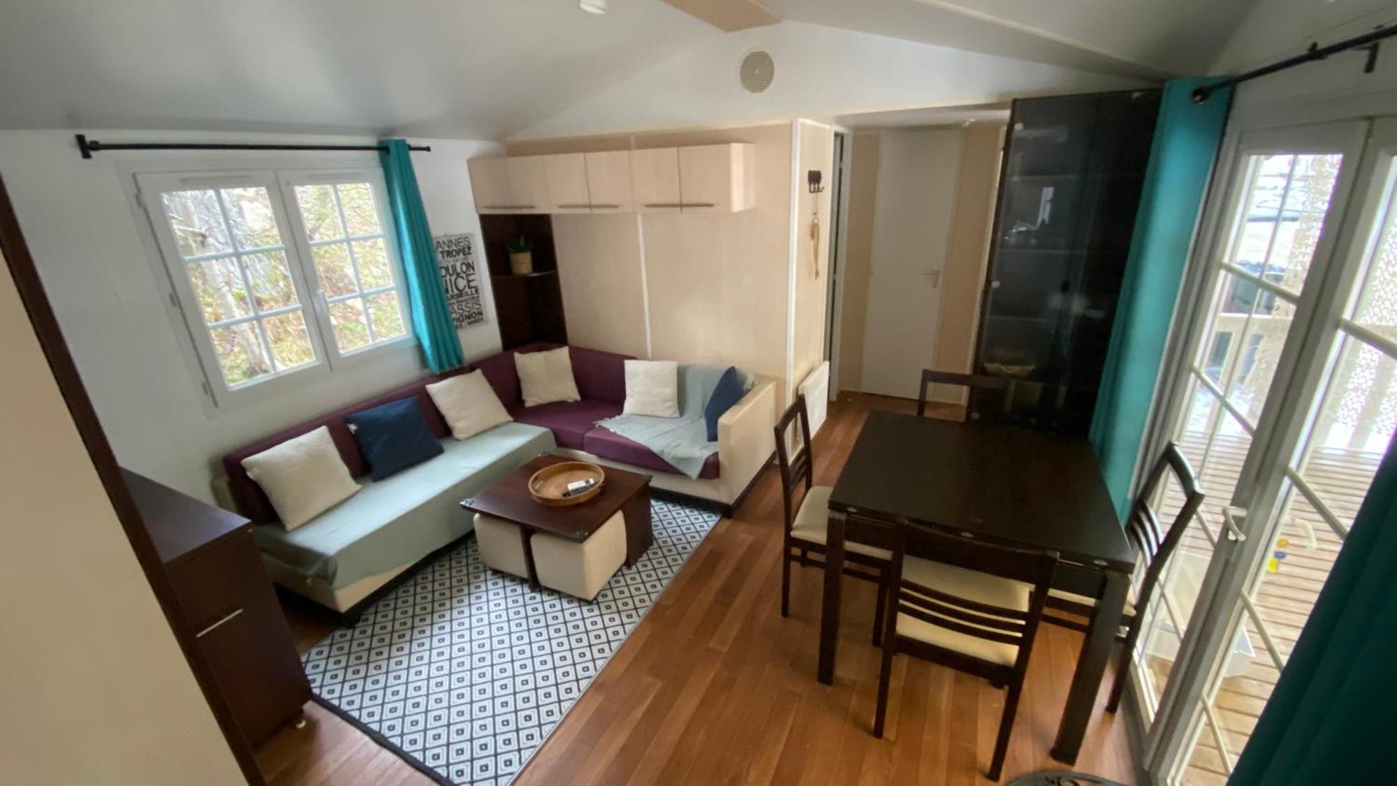 Mobilhome Comfort A La Montagne Saint-Auban  المظهر الخارجي الصورة